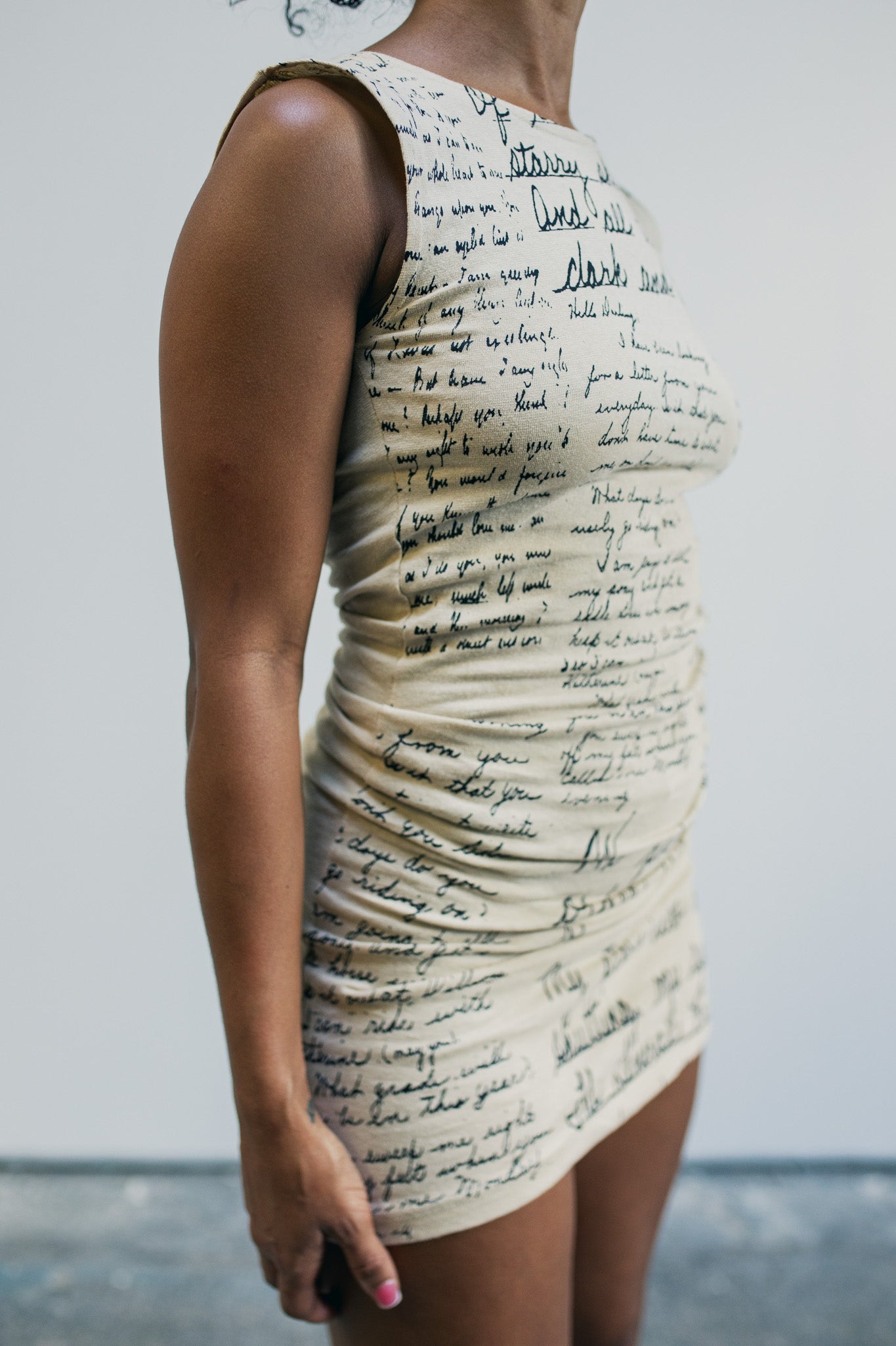 Letter dress