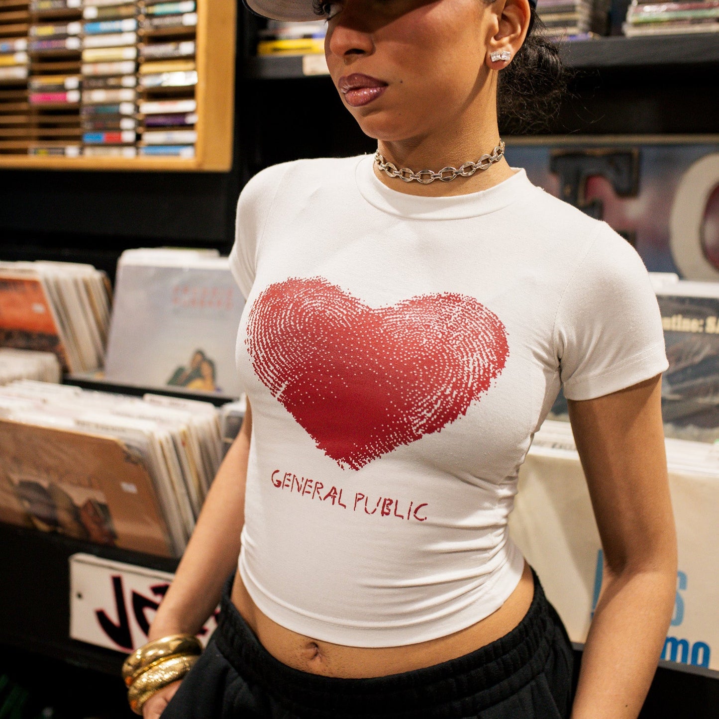 Blood heart tee