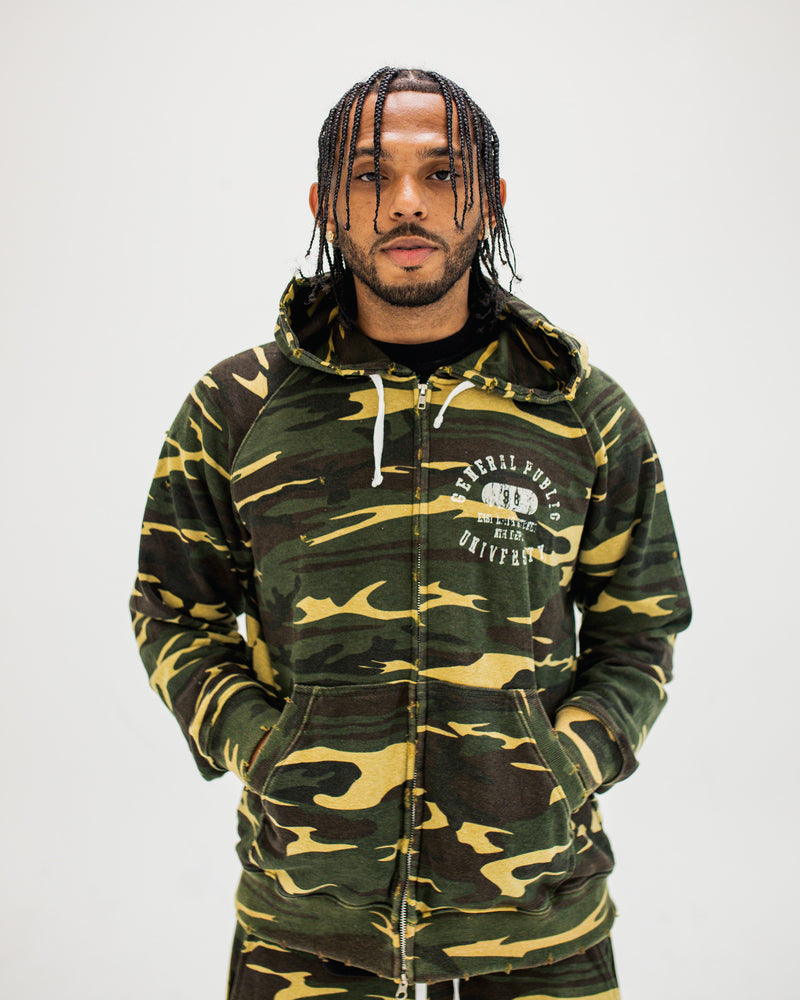 UNIVERSITY ZIPUP “CAMO”