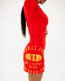 VIXEN TIE DRESS