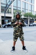 UNIVERSITY SHORTS “CAMO”