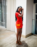 VIXEN TIE DRESS