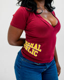 DEEP CUT TEE
