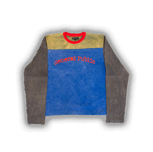 BASEBALL LONG SLEEVE "BLUE/GREEN"