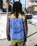 BASEBALL LONG SLEEVE "BLUE/GREEN"